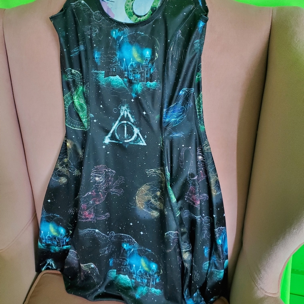 Blackmilk Harry Potter inside out dress x small